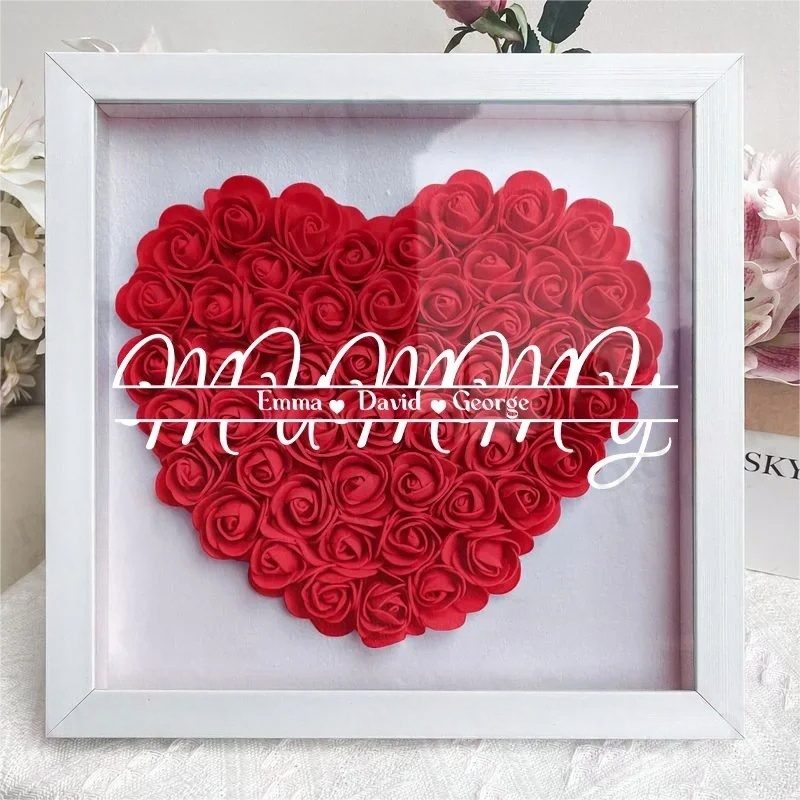 personalized-flower-shadow-box-with-kids-name-for-mummy-mothers-day-gift
