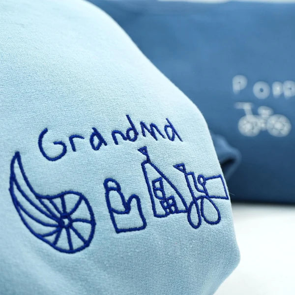 personalized-embroidered-kids-handwriting-drawing-sweatshirt-custom-artwork-gift-for-grandparents