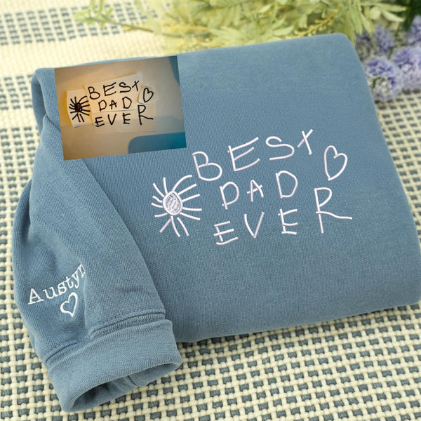 custom-handwriting-embroidered-sweatshirt-personalized-kids-drawing-gift-for-dad