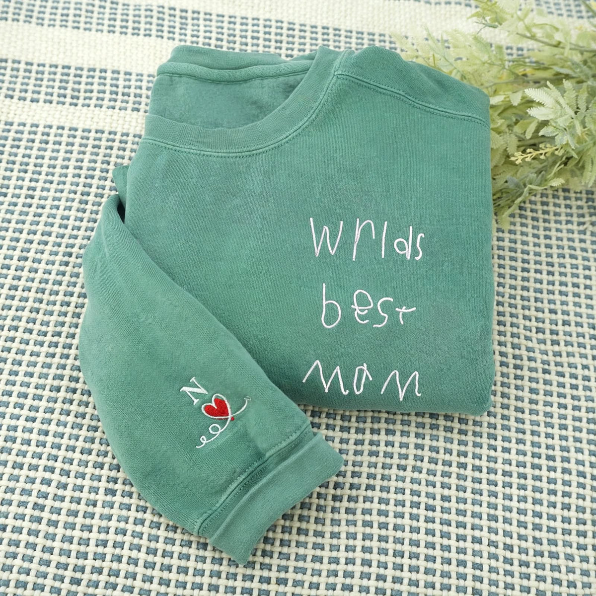 custom-handwriting-embroidered-sweatshirt-personalized-kids-drawing-gift-for-dad