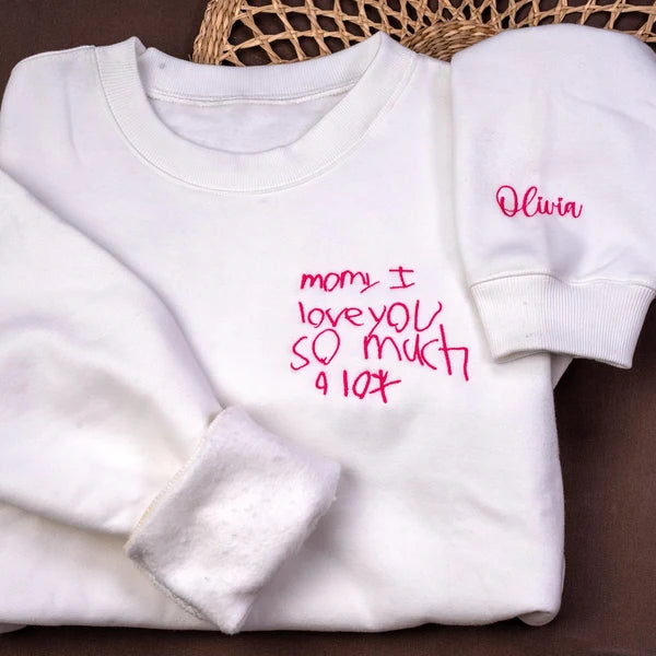 custom-handwriting-embroidered-sweatshirt-personalized-handwritten-message-crewneck-gift-custom-artwork-gift-for-grandparents