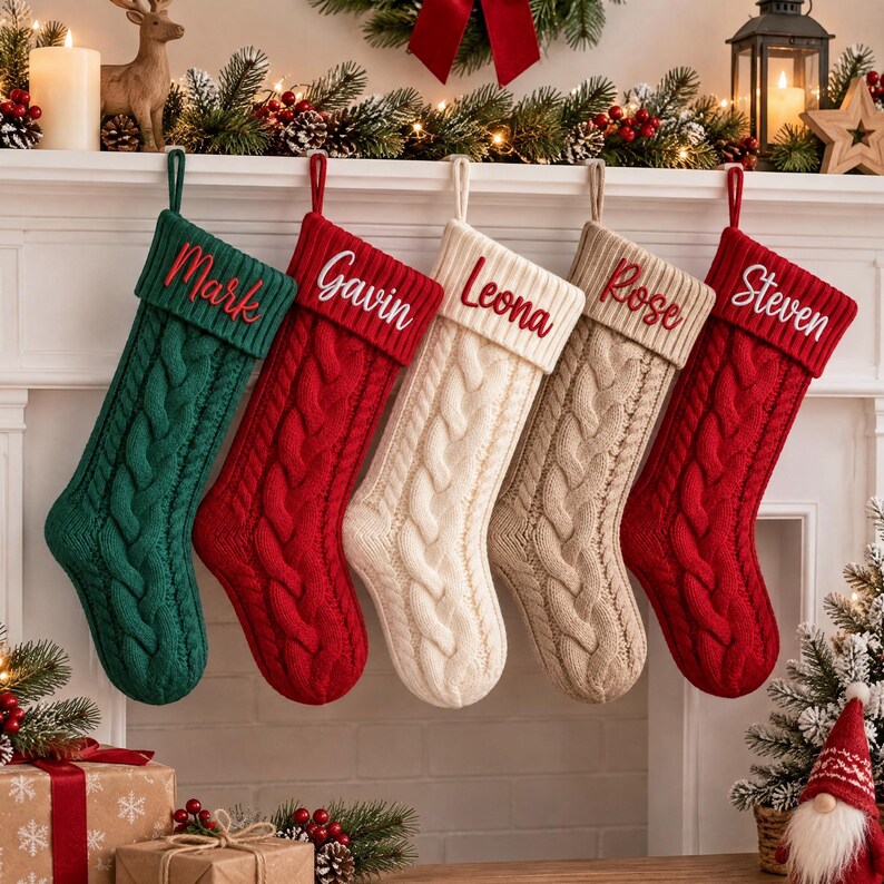 personalized-cable-knit-christmas-stocking-2026-custom-embroidered-name-holiday-stocking-classic-thick-knit-xmas-stocking-for-family