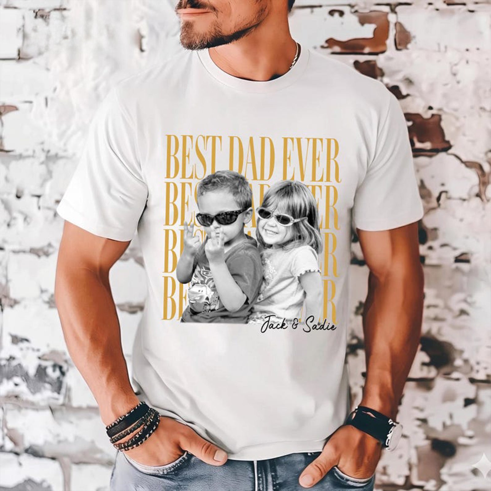 custom-best-dad-ever-personalized-t-shirt-with-kids-photos-names-fathers-day-gift