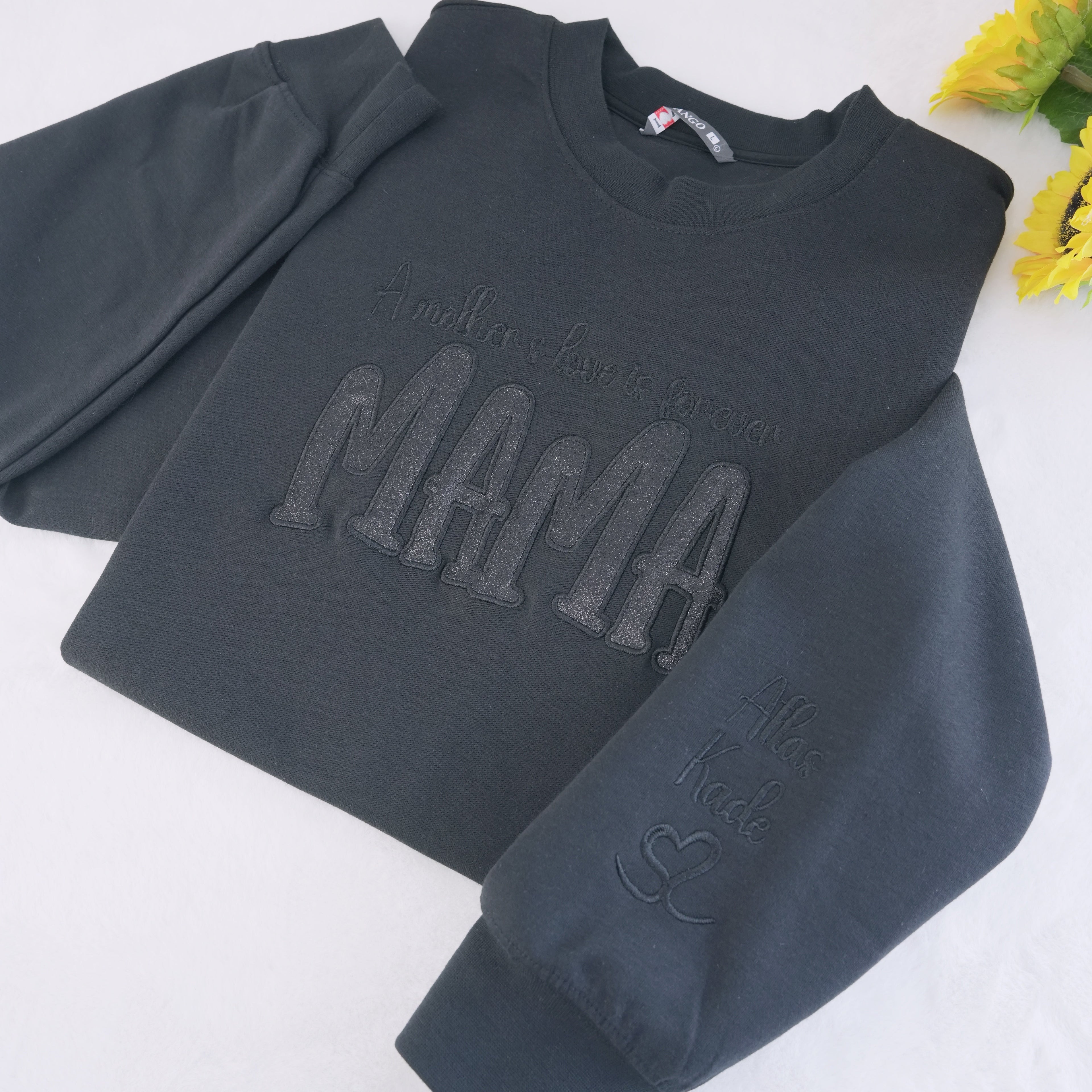 custom-moms-glitter-embroidered-t-shirt-and-sweatshirt-a-gift-for-mom-with-a-warm-word