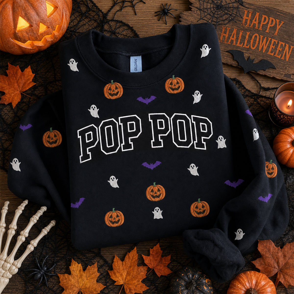 custom-halloween-sweatshirt-personalized-mama-letter-with-embroidered-pumpkin-ghost-pattern