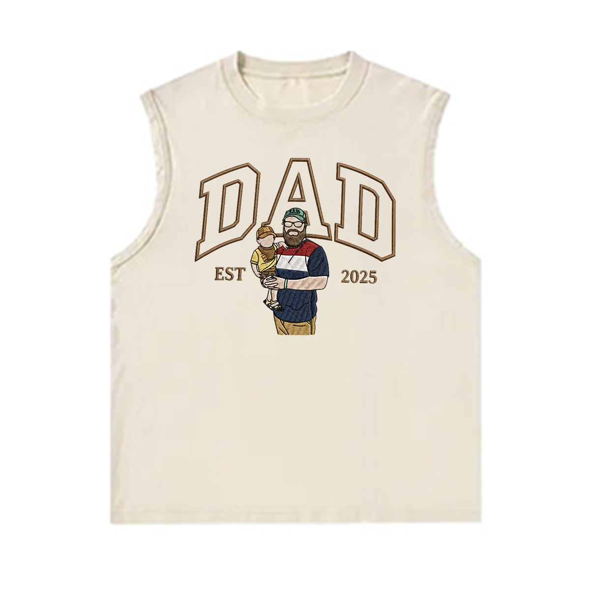 custom-dad-photo-illustration-muscle-vintage-washed-tank-top-fathers-day-gift