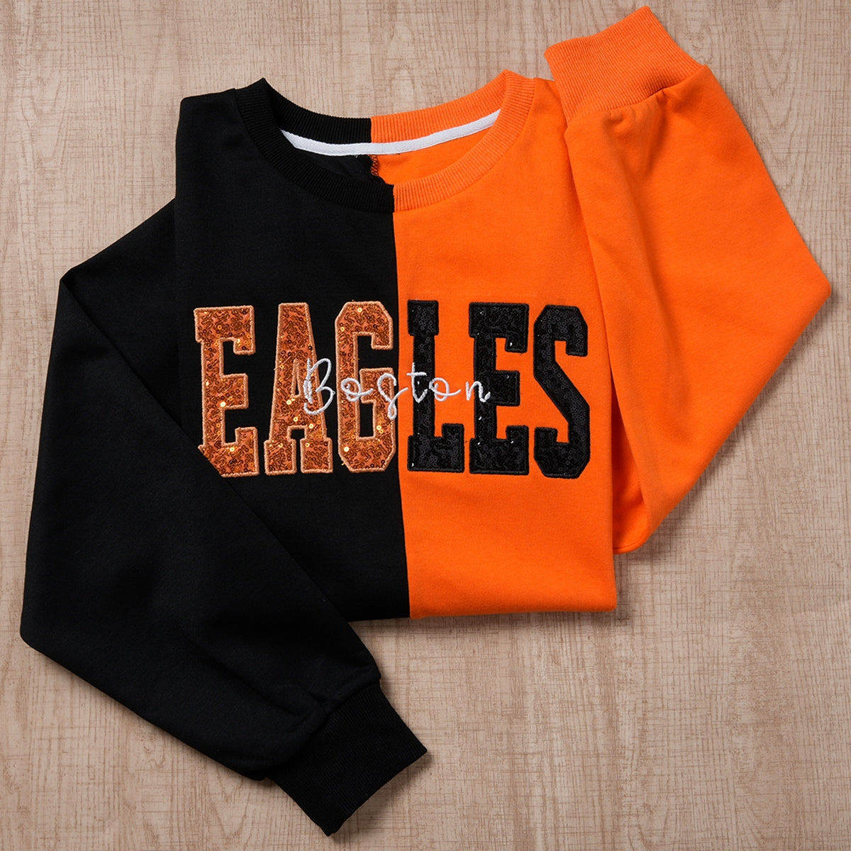 custom-two-tone-sequins-mama-sweatshirt-christmas-split-fashion-embroidered-hoodie