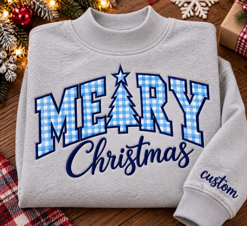 personalized-meary-christmas-custom-mockneck-sweatshirt-family-matching-holiday-sweatshirt-with-christmas-tree-design