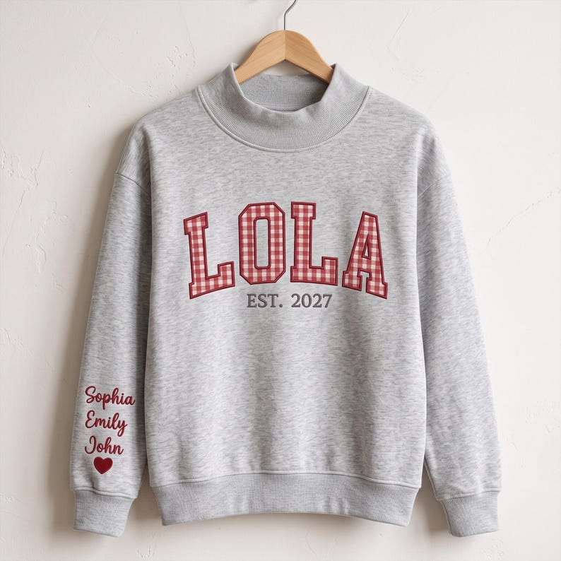 personalized-grandma-mock-neck-sweatshirt-custom-gingham-applique-with-grandkids-names-nana-gammy-mama-gift