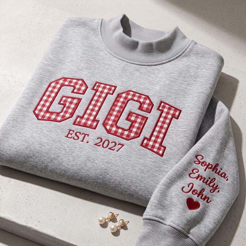 personalized-grandma-mock-neck-sweatshirt-custom-gingham-applique-with-grandkids-names-nana-gammy-mama-gift