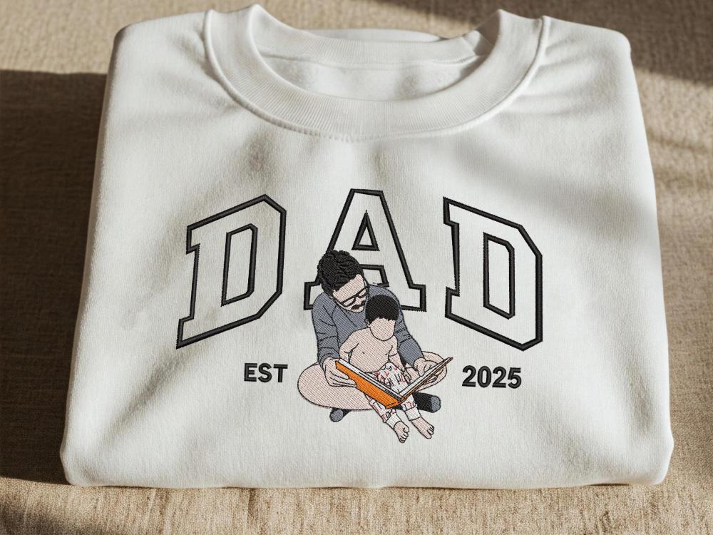 custom-embroidered-dad-sweatshirt-with-photo-gift-for-dad-from-mom
