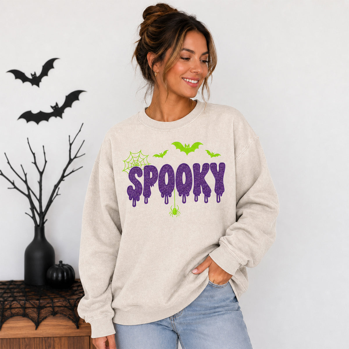 personalized-halloween-mama-washed-sweatshirt-vintage-distressed-spooky-season-pullover-custom-glitter-embroidered-fall-shirt