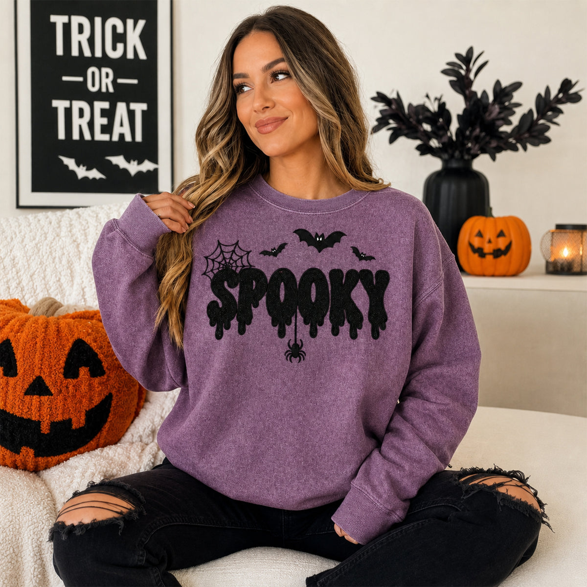 personalized-halloween-mama-washed-sweatshirt-vintage-distressed-spooky-season-pullover-custom-glitter-embroidered-fall-shirt