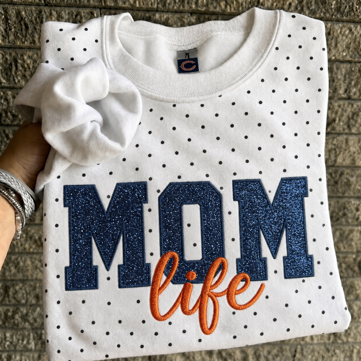 custom-mama-glitter-vinyl-polka-dot-sweatshirt-personalized-sports-mom-game-day-top-baby-announcement-gift