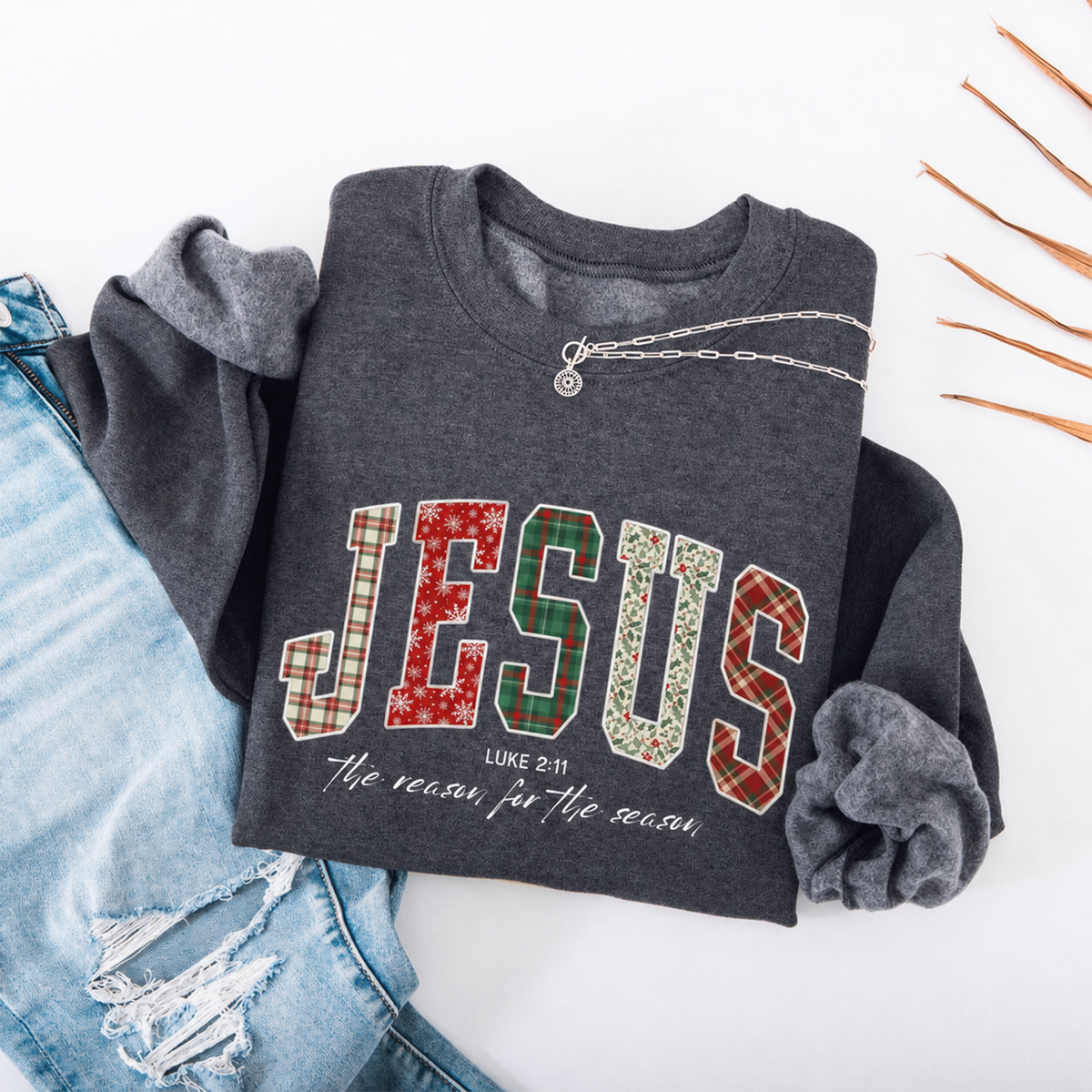 jesus-christmas-sweatshirt-the-reason-for-the-season-luke-2-11-christian-holiday-pullover-faith-based-xmas-sweatshirt