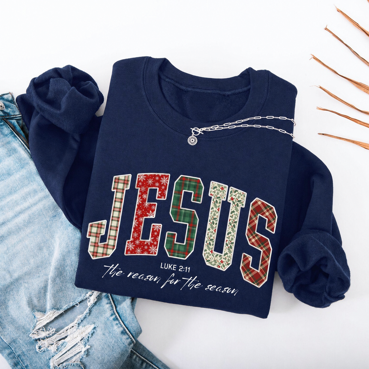 jesus-christmas-sweatshirt-the-reason-for-the-season-luke-2-11-christian-holiday-pullover-faith-based-xmas-sweatshirt