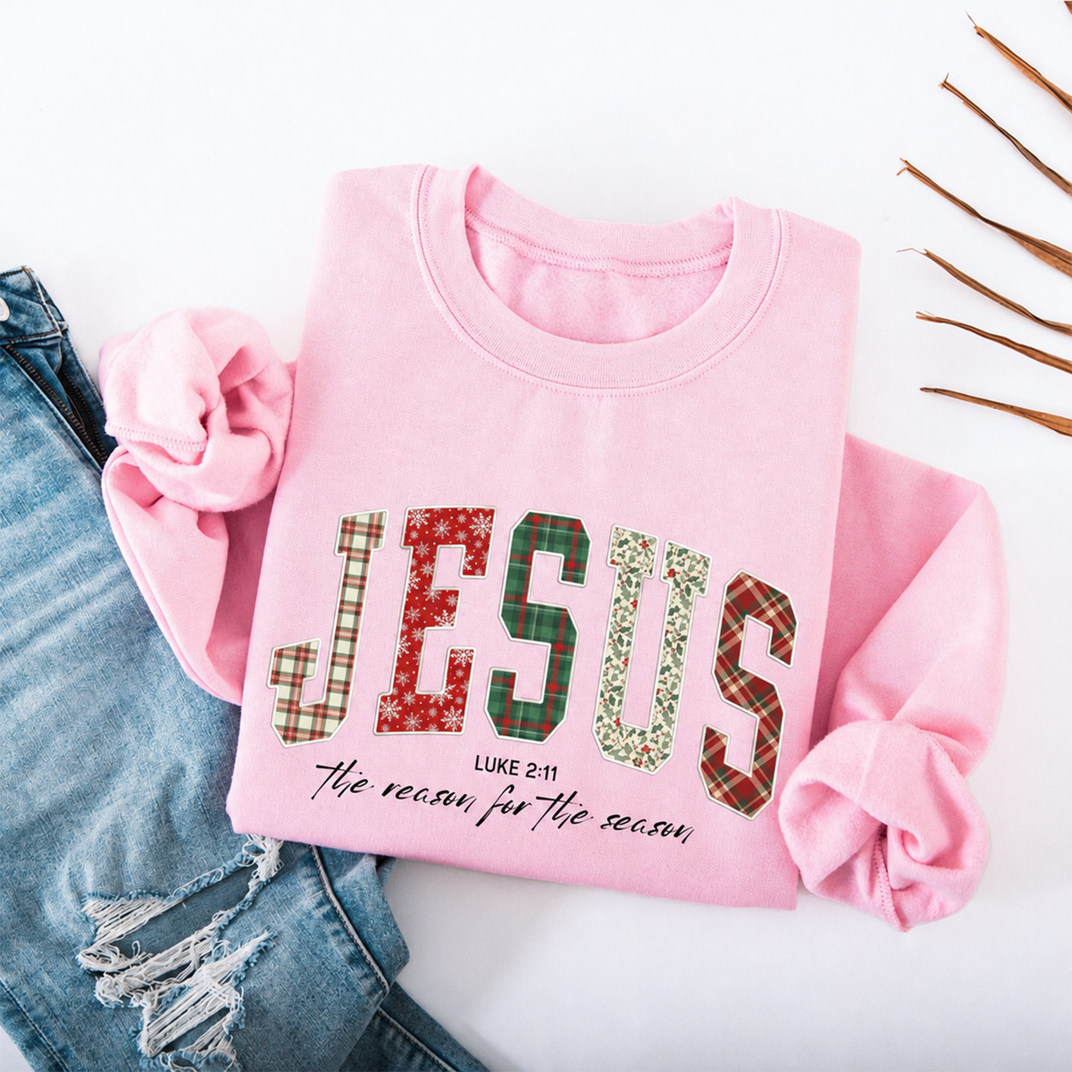 jesus-christmas-sweatshirt-the-reason-for-the-season-luke-2-11-christian-holiday-pullover-faith-based-xmas-sweatshirt