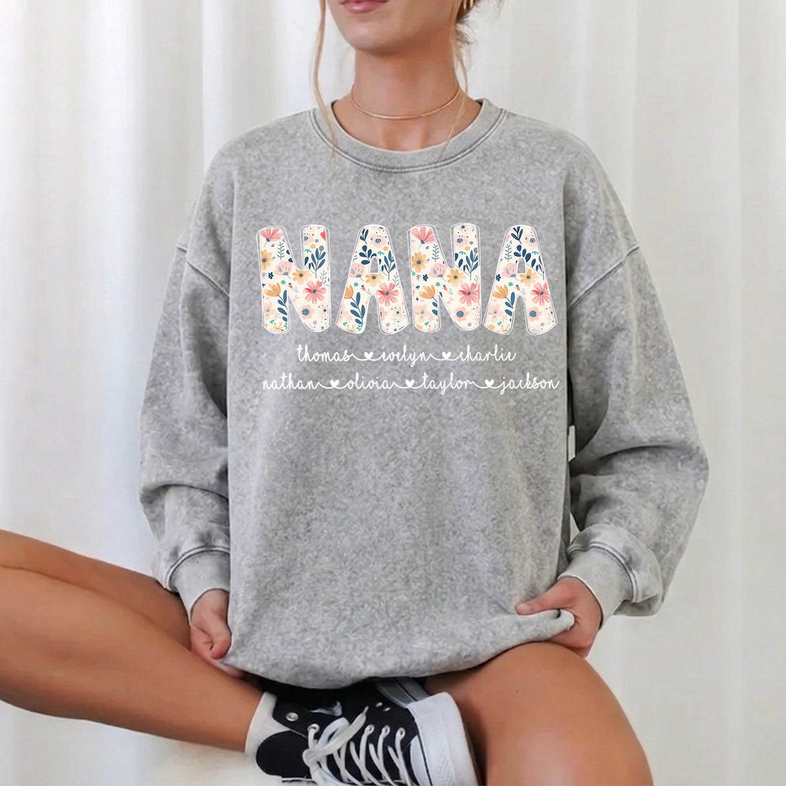 personalized-nana-vintage-washed-sweatshirt-with-grandkids-names-floral-grandma-gift