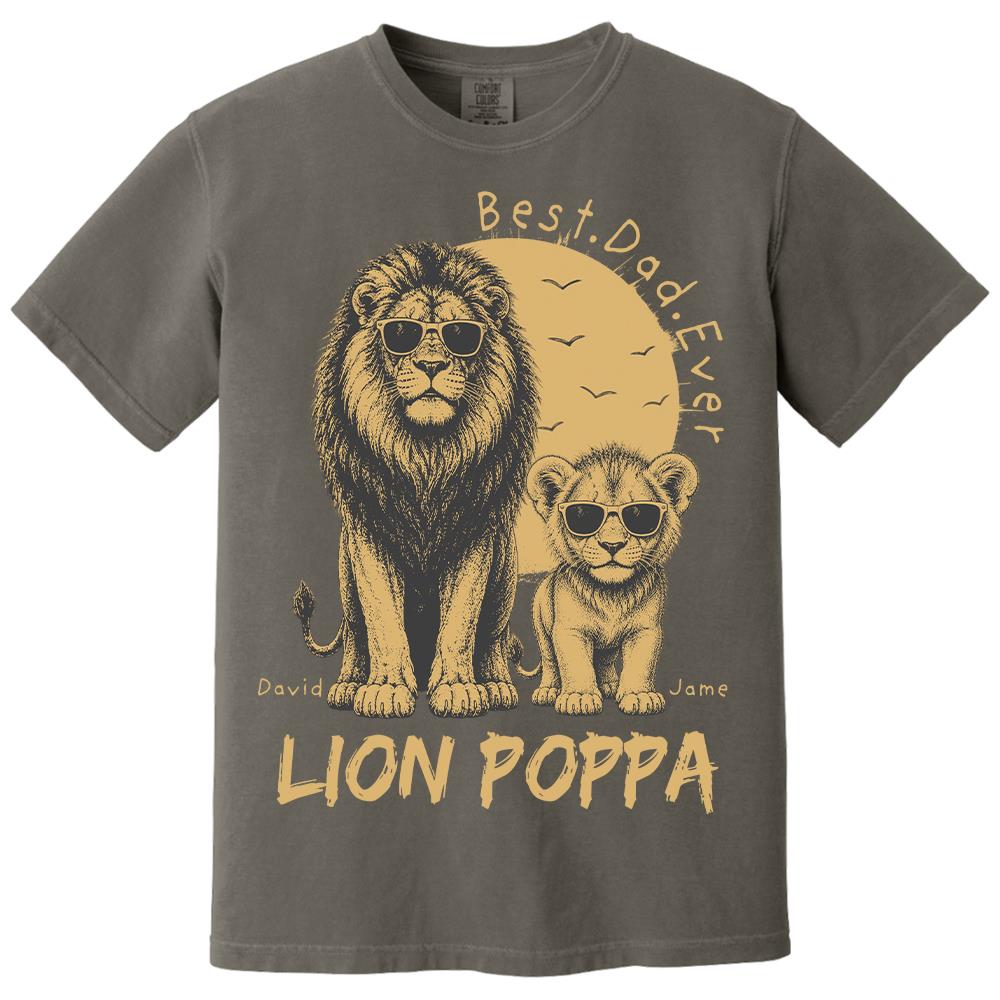 retro-vintage-lion-dad-and-kids-daddy-protector-personalized-shirt-cool-fathers-day