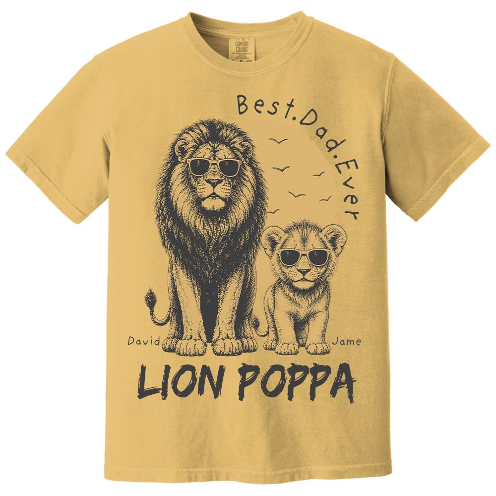 retro-vintage-lion-dad-and-kids-daddy-protector-personalized-shirt-cool-fathers-day