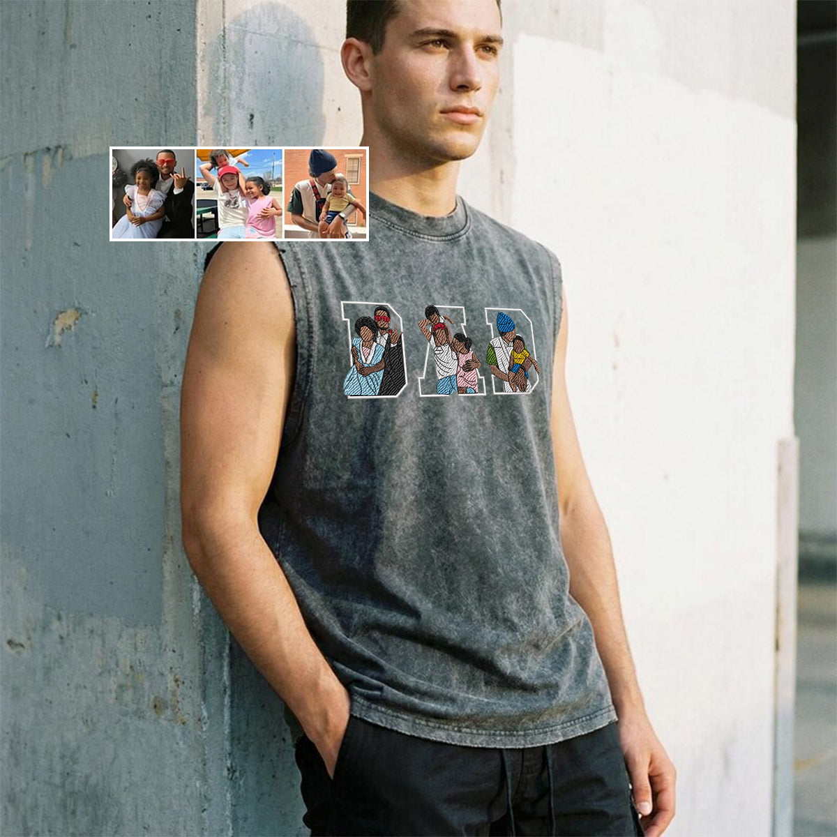 custom-photo-portrait-embroidered-vintage-washed-tank-top-personalized-fathers-day-gift