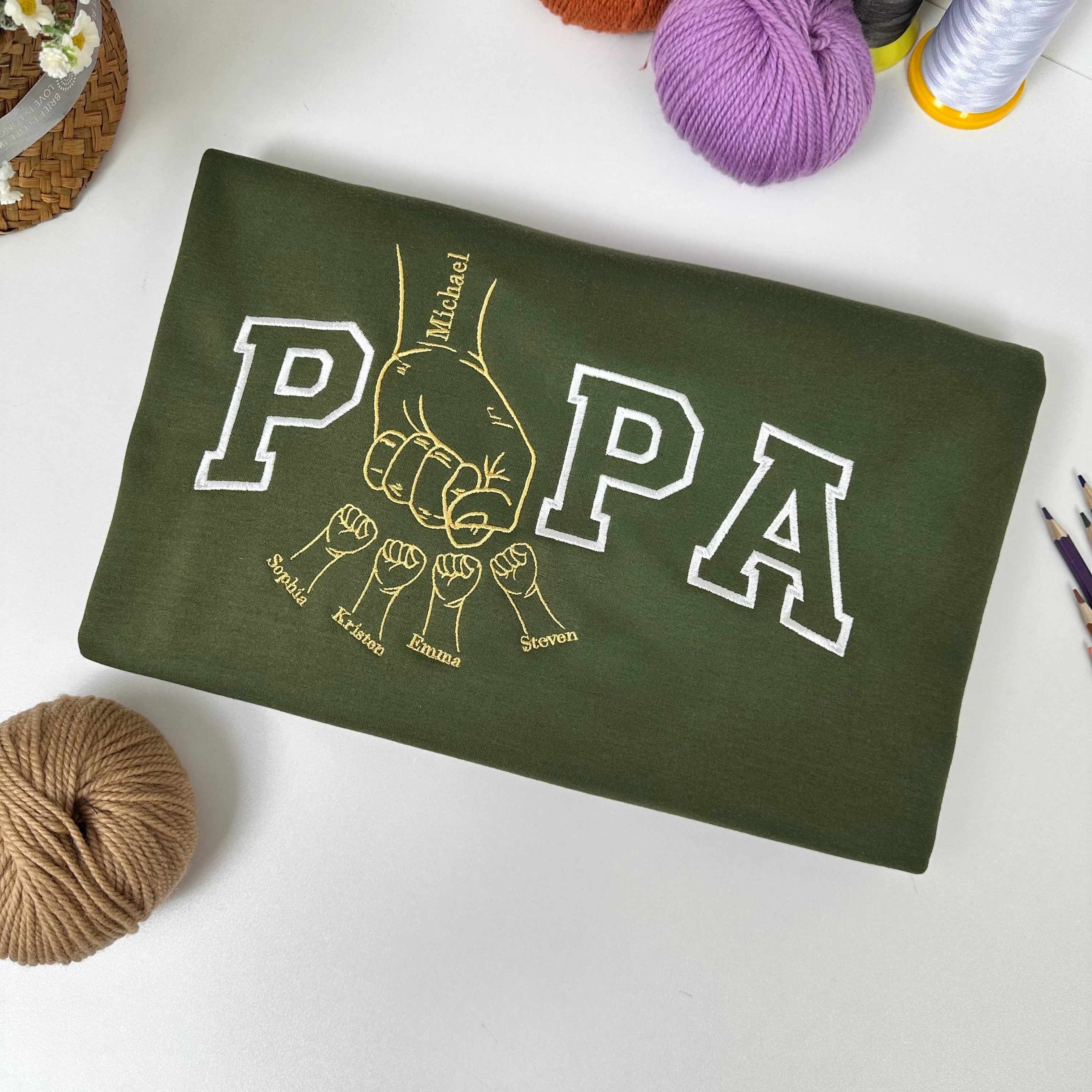 custom-embroidered-fist-bump-fathers-day-sweatshirts-cozy-gift-for-dad-grandparent