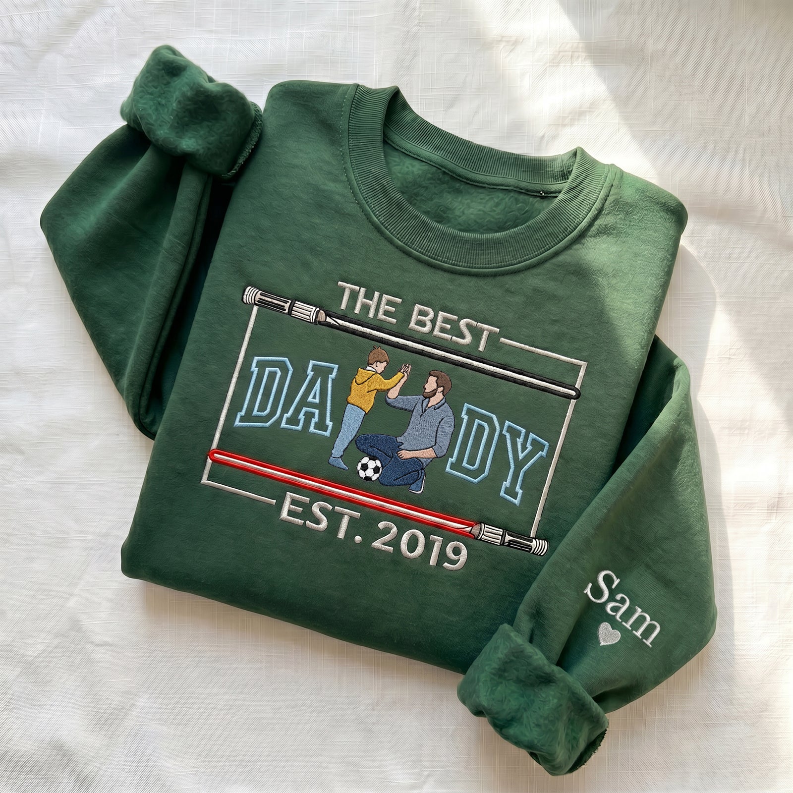 best-dad-est-2026-custom-star-wars-sweatshirt-personalized-lightsaber-family-photo-fathers-day-gift