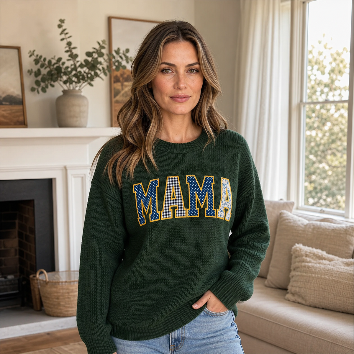 custom-mama-patchwork-embroidered-knit-sweater-gift-for-mom