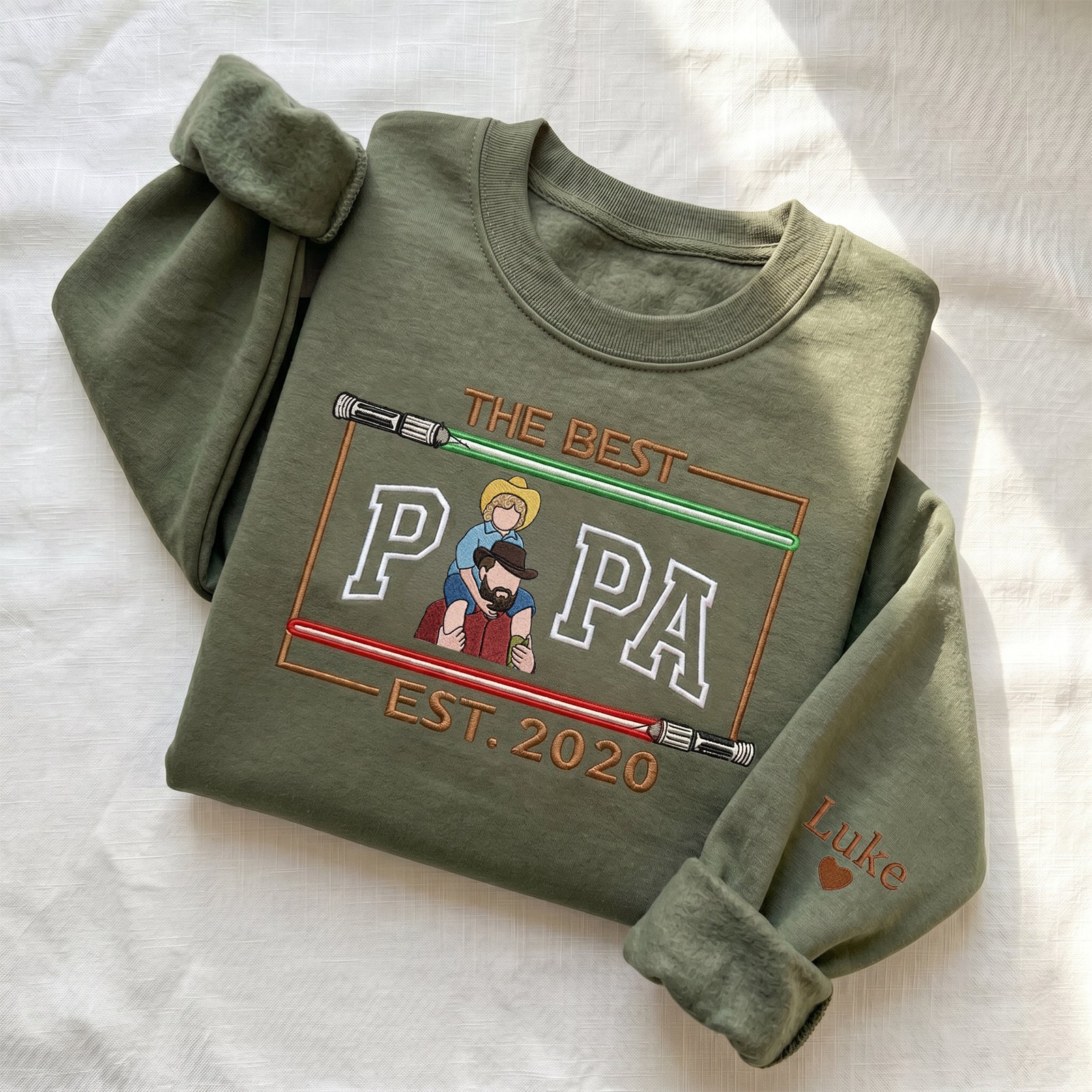 best-dad-est-2026-custom-star-wars-sweatshirt-personalized-lightsaber-family-photo-fathers-day-gift