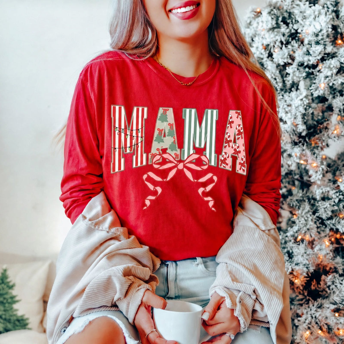 custom-christmas-mama-shirt-retro-mom-shirt-christmas-gift-for-mom-xmas-christmas-tee-holiday