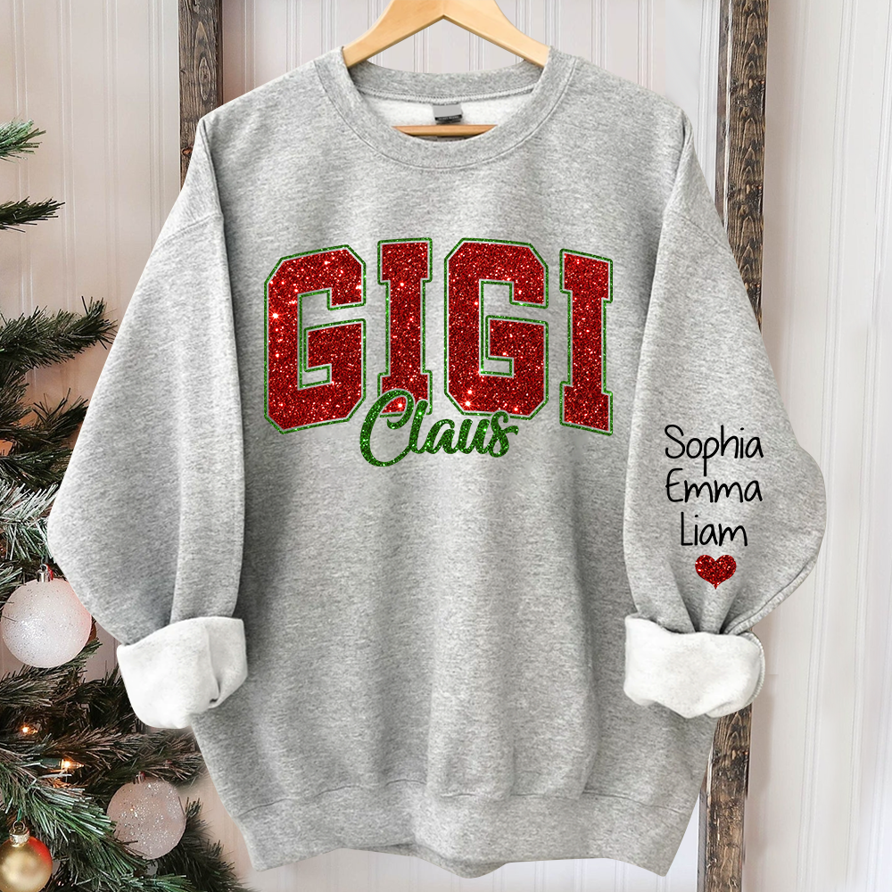 custom-glitter-print-gigi-claus-christmas-grandma-nickname-sweatshirt-with-grandkids-name