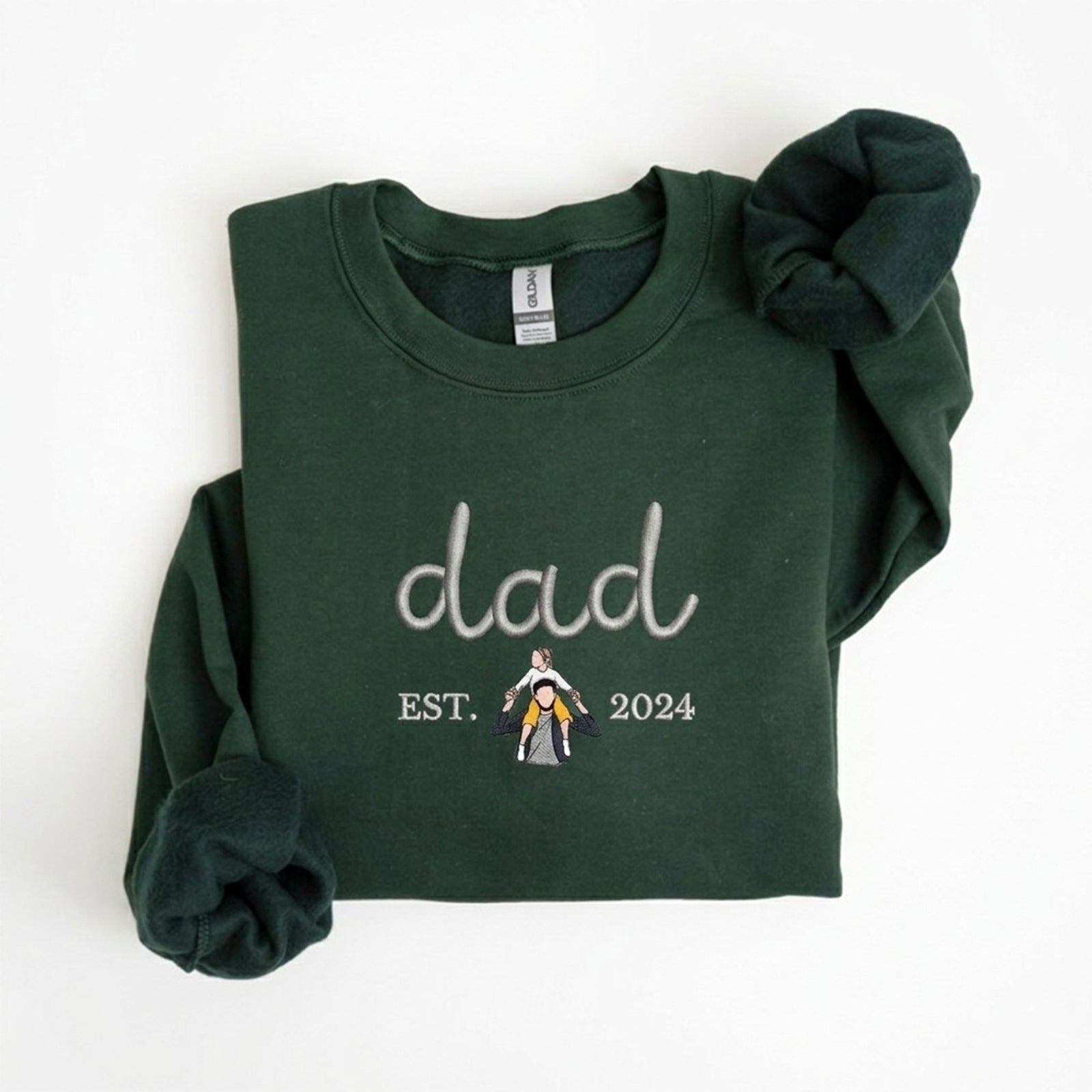 custom-dad-me-photo-embroidered-sweatshirt-fathers-day-gift