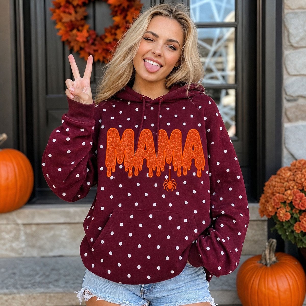 custom-embroidered-spooky-mama-drip-halloween-sweatshirt-polka-dot-mom-graphic-top