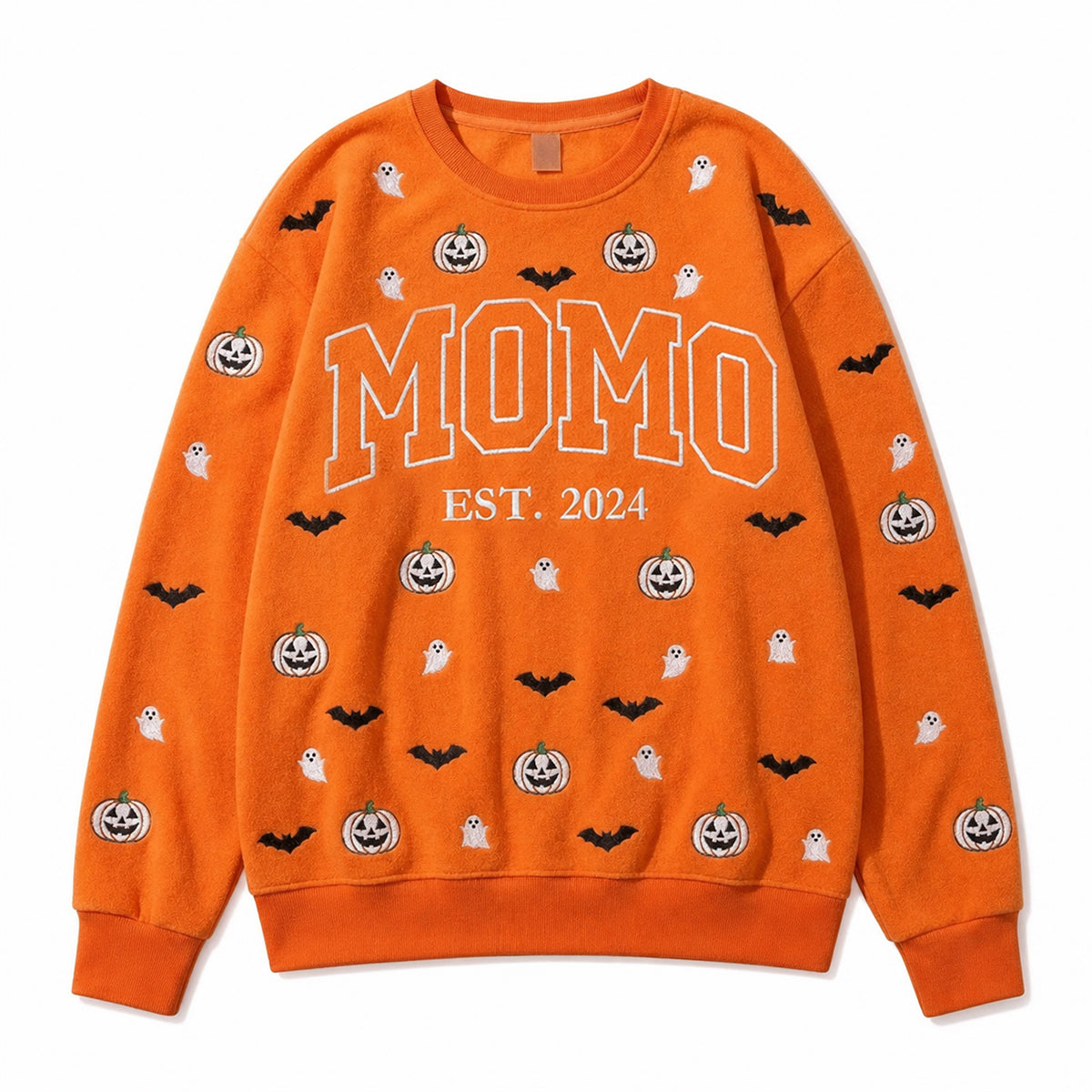 custom-halloween-sweatshirt-personalized-mama-letter-with-embroidered-pumpkin-ghost-pattern