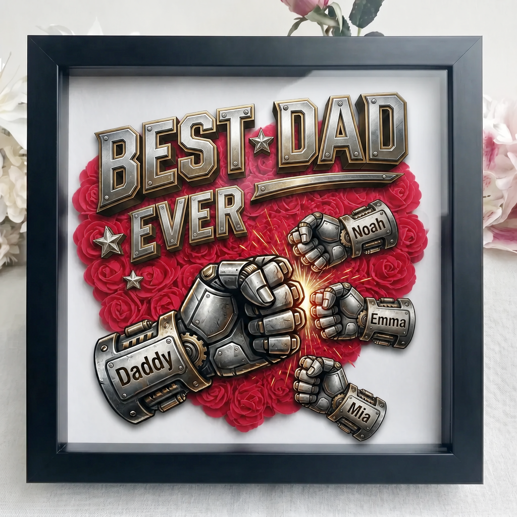 personalized-mechanical-armored-fist-best-dad-ever-shadow-box-unique-fathers-day-gift