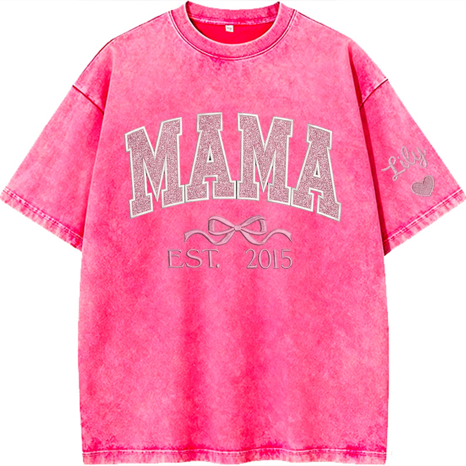 mom-glitter-embroidered-washed-t-shirt-sweatshirt-mother-day-personalized-year