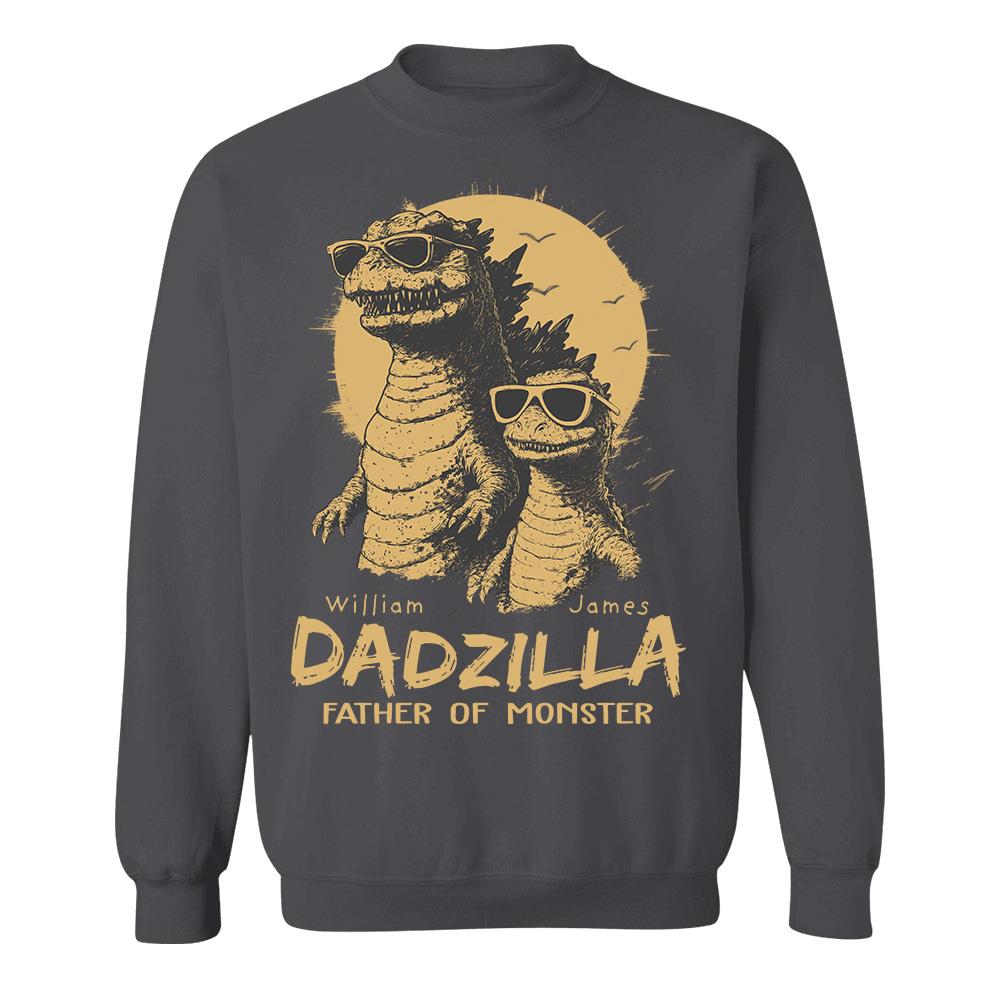 personalized-dadzilla-t-shirt-father-day-gifts-for-dad-funny-papa-tshirt-cool-daddy-dinosaur-tee