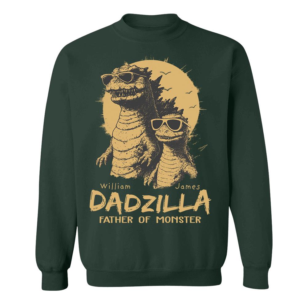 personalized-dadzilla-t-shirt-father-day-gifts-for-dad-funny-papa-tshirt-cool-daddy-dinosaur-tee