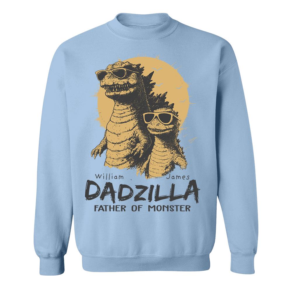 personalized-dadzilla-t-shirt-father-day-gifts-for-dad-funny-papa-tshirt-cool-daddy-dinosaur-tee