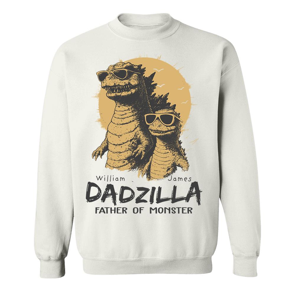personalized-dadzilla-t-shirt-father-day-gifts-for-dad-funny-papa-tshirt-cool-daddy-dinosaur-tee