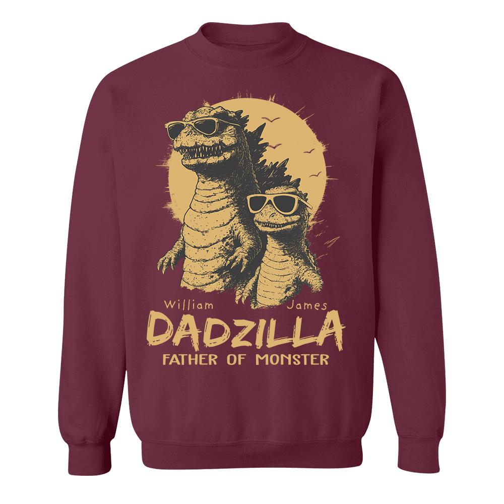 personalized-dadzilla-t-shirt-father-day-gifts-for-dad-funny-papa-tshirt-cool-daddy-dinosaur-tee