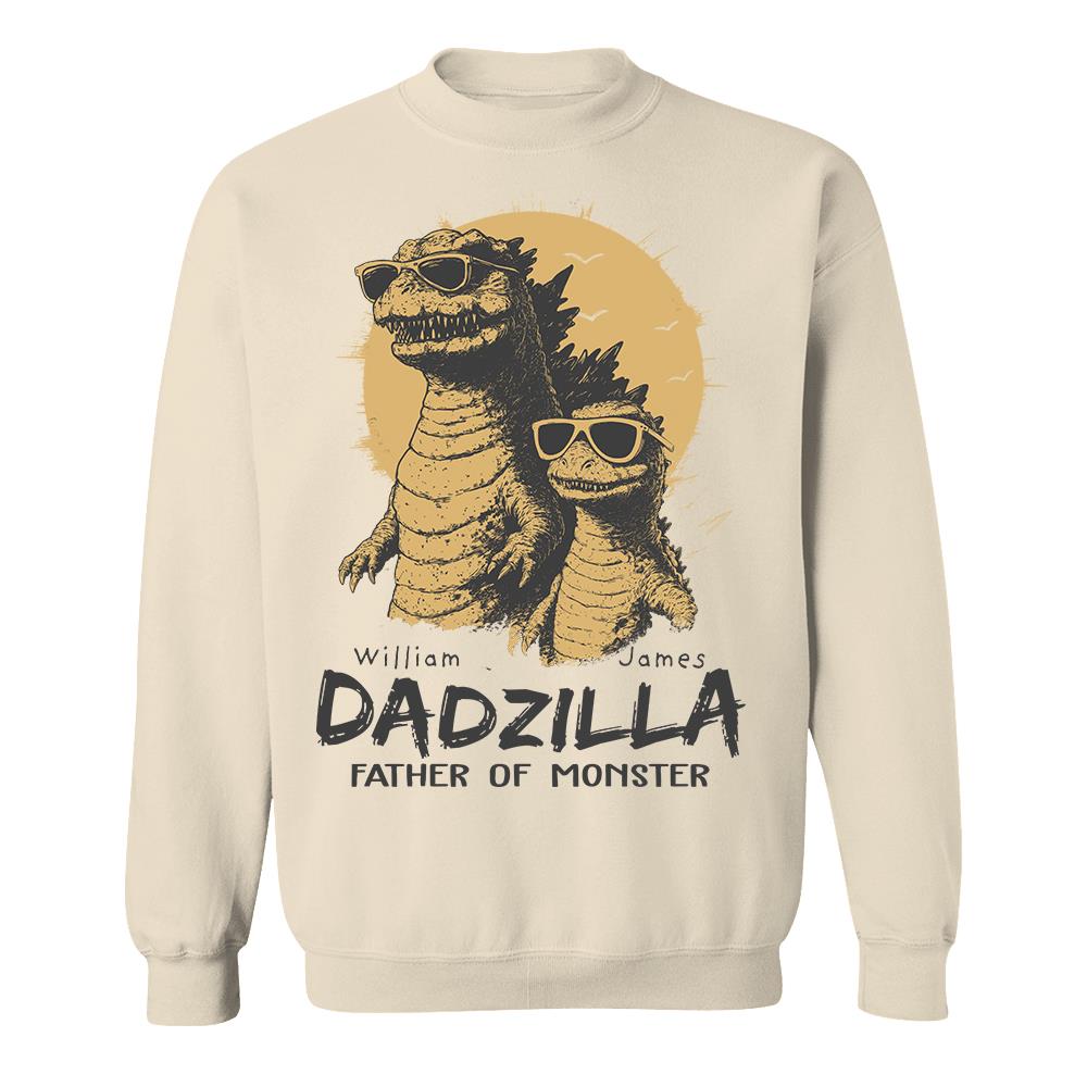 personalized-dadzilla-t-shirt-father-day-gifts-for-dad-funny-papa-tshirt-cool-daddy-dinosaur-tee