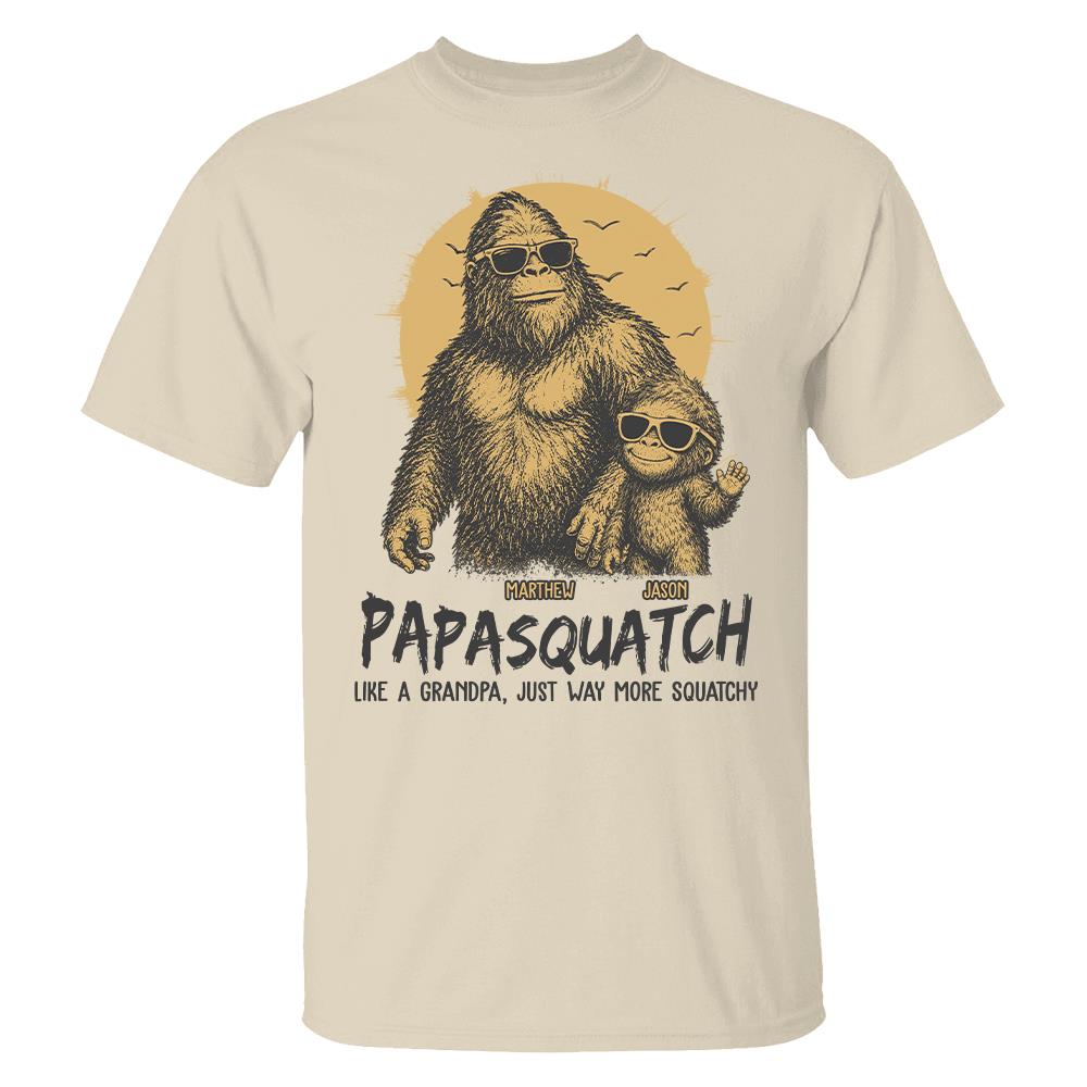 personalized-papasquatch-like-a-grandpa-just-way-more-squatchy-t-shirt-father-day-gifts-for-dad