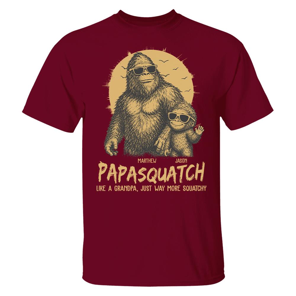personalized-papasquatch-like-a-grandpa-just-way-more-squatchy-t-shirt-father-day-gifts-for-dad