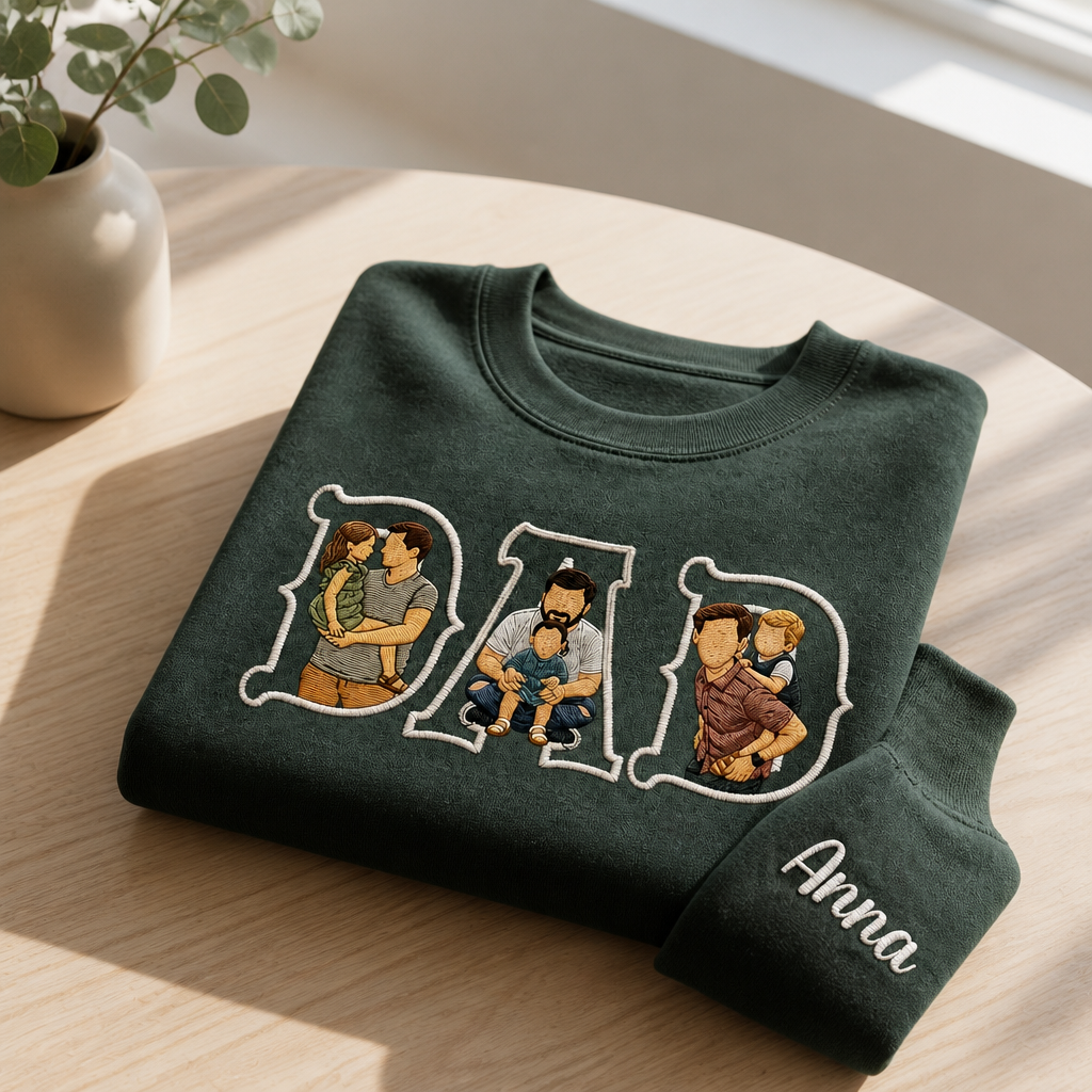 personalized-photo-portrait-vintage-western-embroidery-sweatshirt-t-shirt-fathers-day-gift