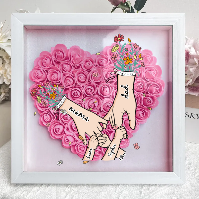 custom-mothers-day-personalized-flower-shadow-box-family-hand-holding-gift-gift-for-mom-grandma