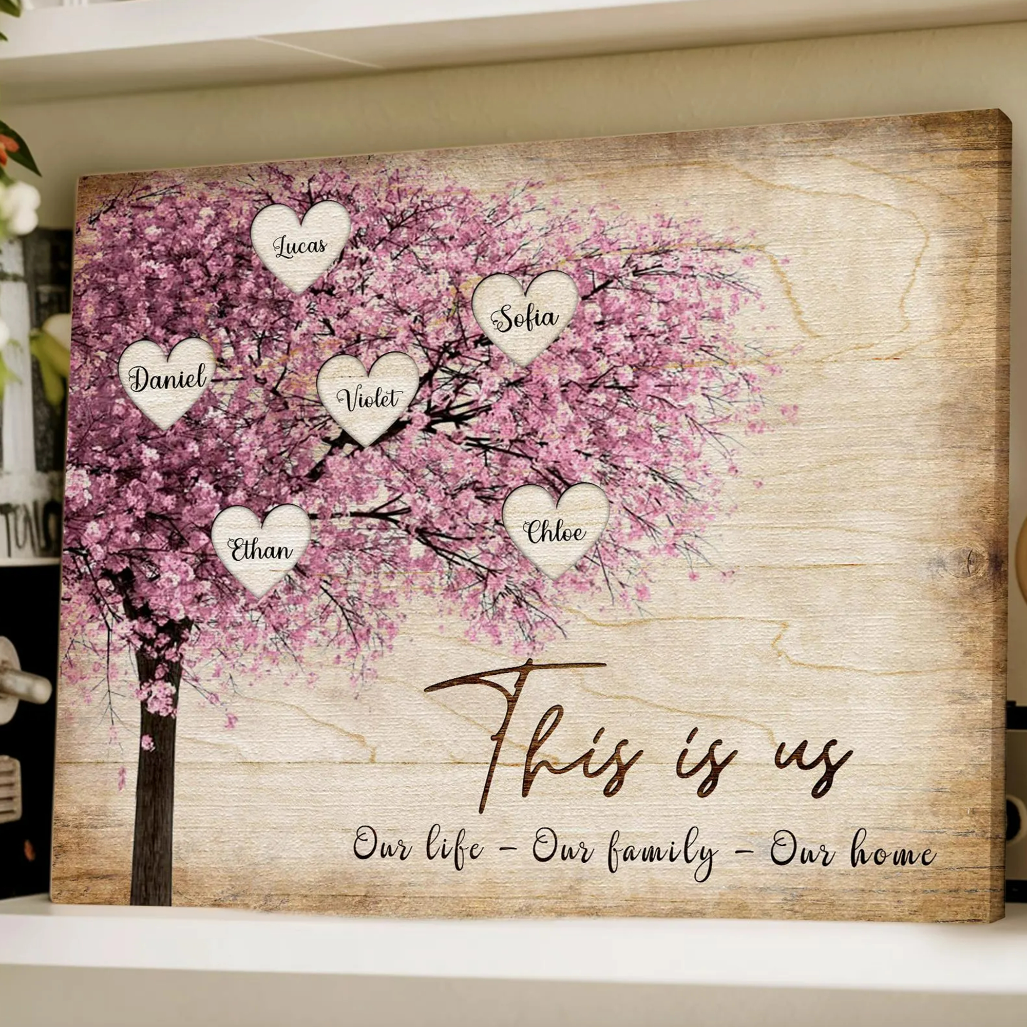 personalised-family-tree-canvas-mothers-day-gifts