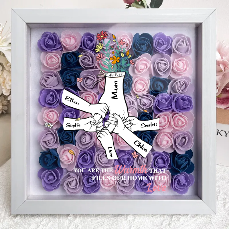 mum-you-hold-us-together-personalized-flower-shadow-box
