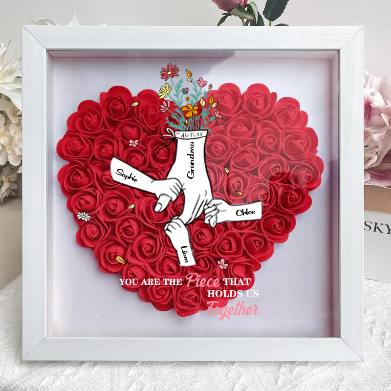 mum-you-hold-us-together-personalized-flower-shadow-box