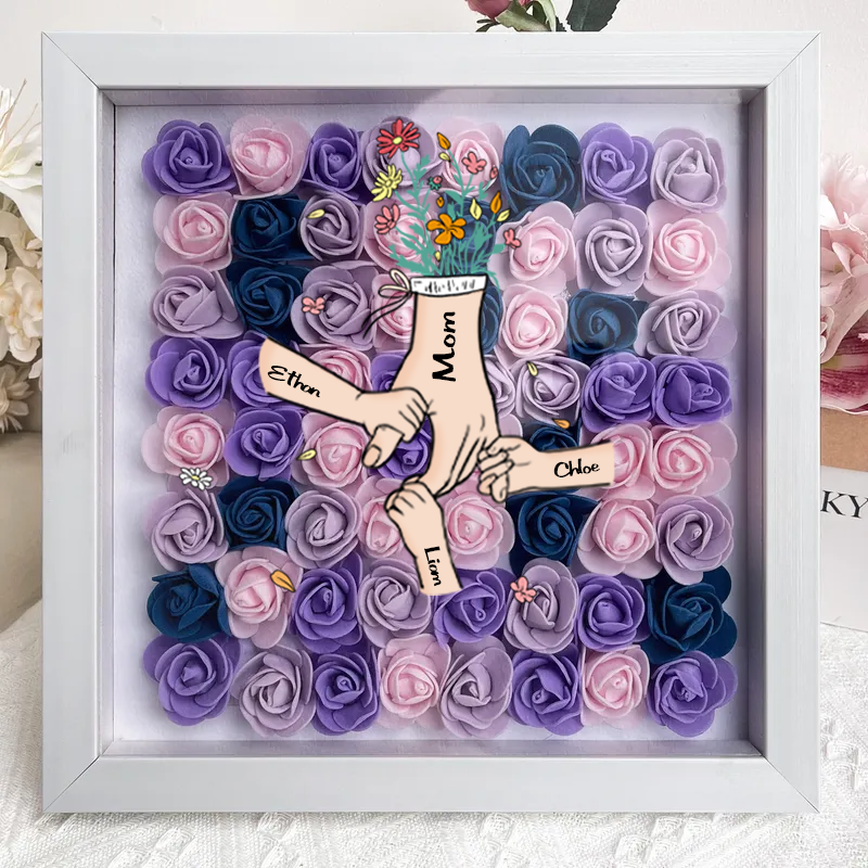 mum-you-hold-us-together-personalized-flower-shadow-box